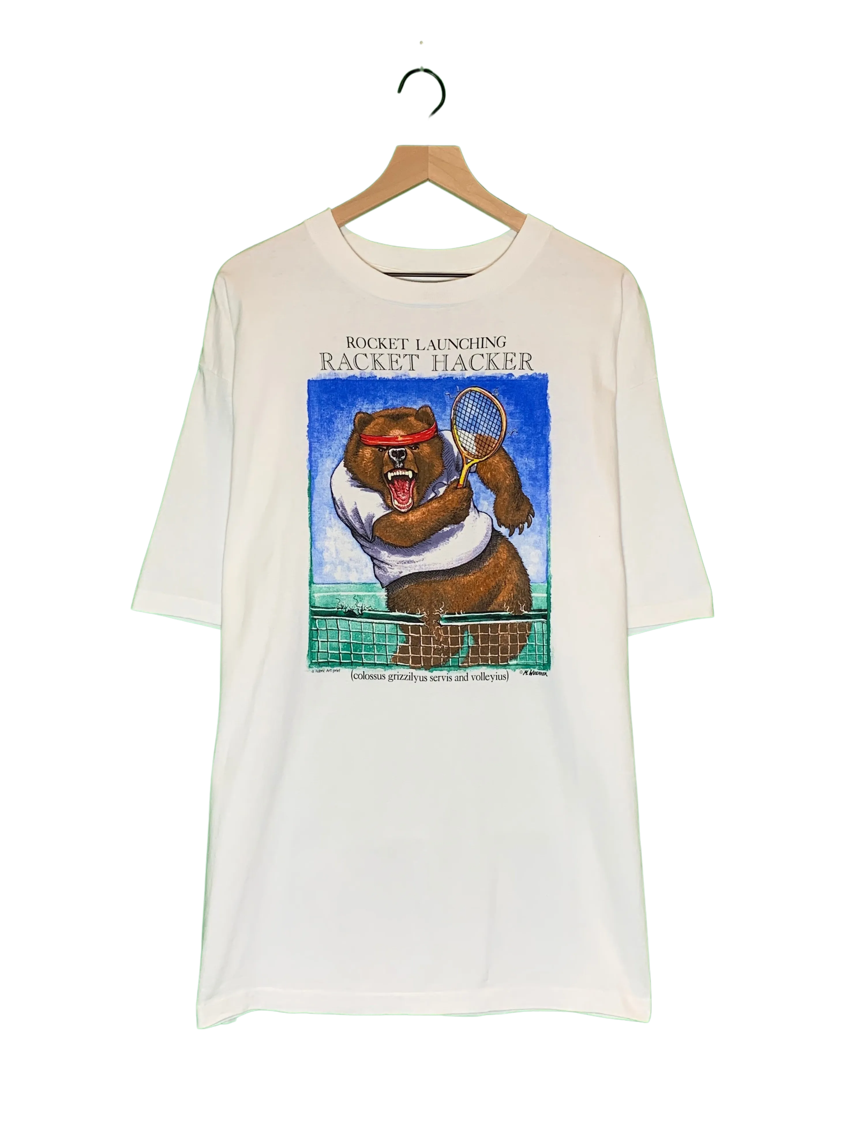 VTG "Grizzly Tennis" Art Tee (XL)