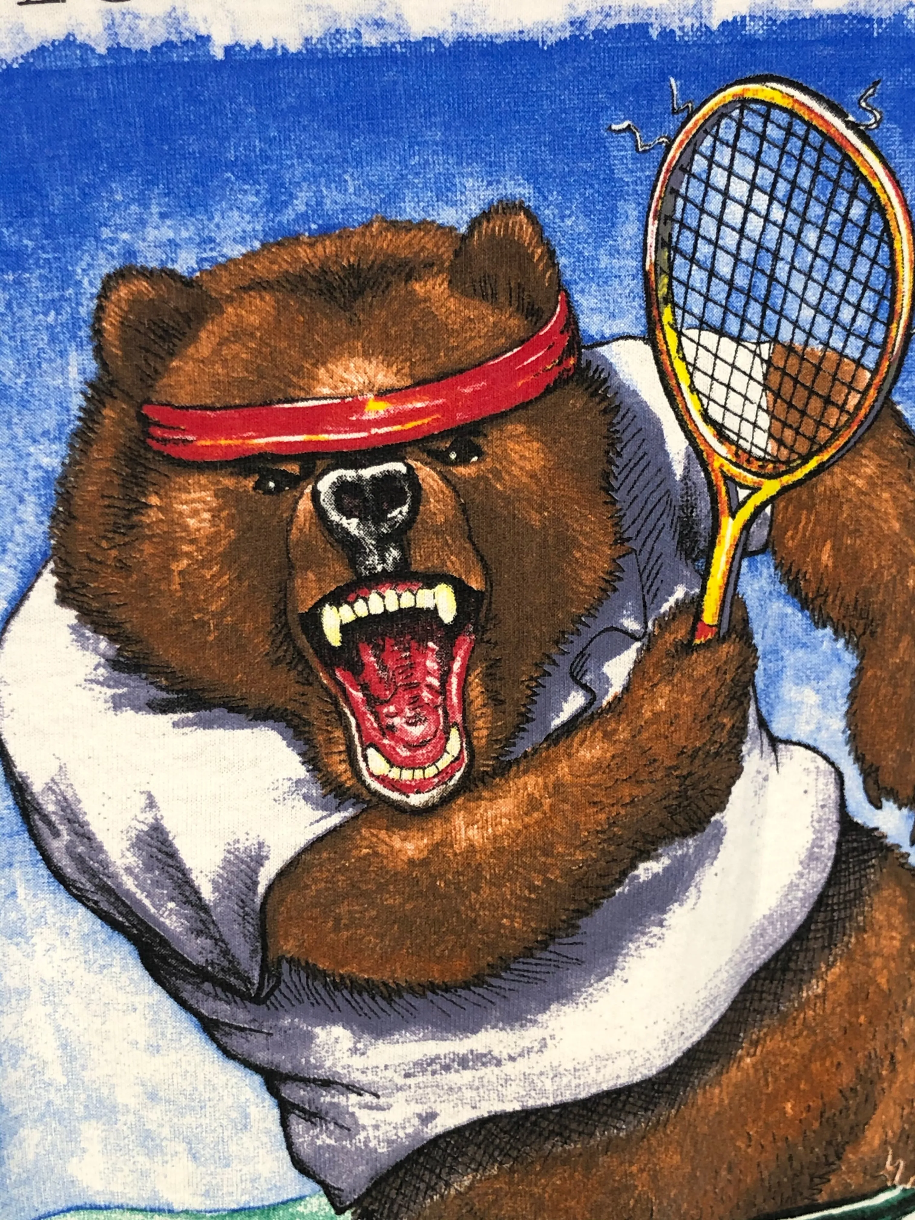 VTG "Grizzly Tennis" Art Tee (XL)