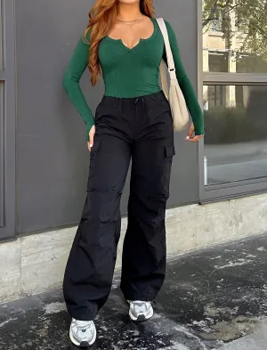 Walk It Cargo Pants (Black)