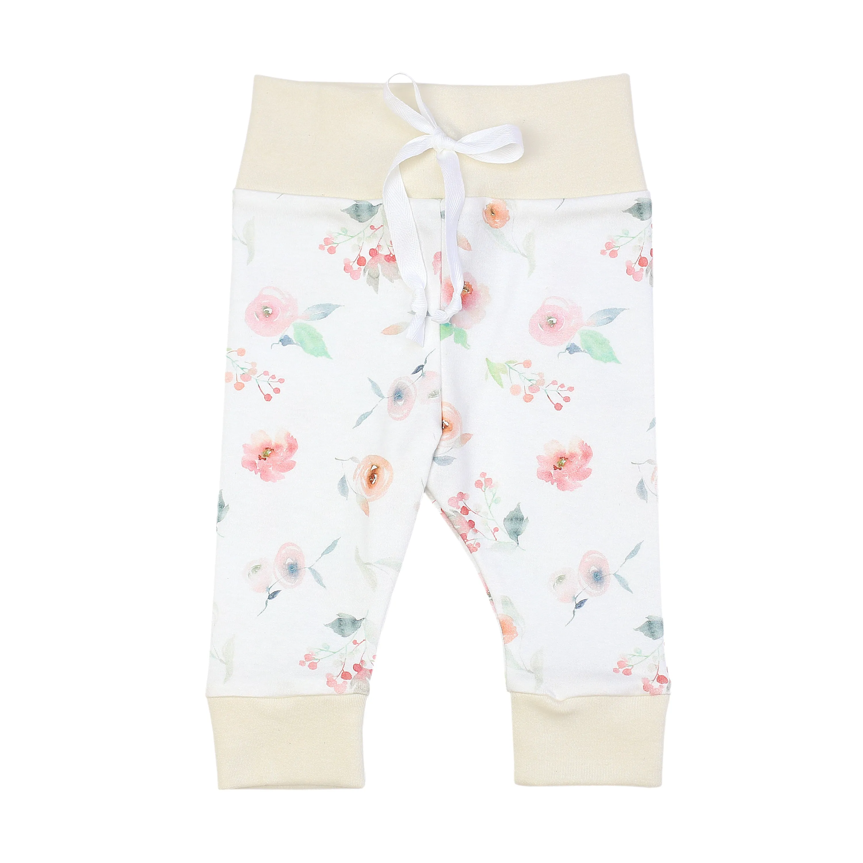 Watercolor Floral | Organic Baby Girl Set
