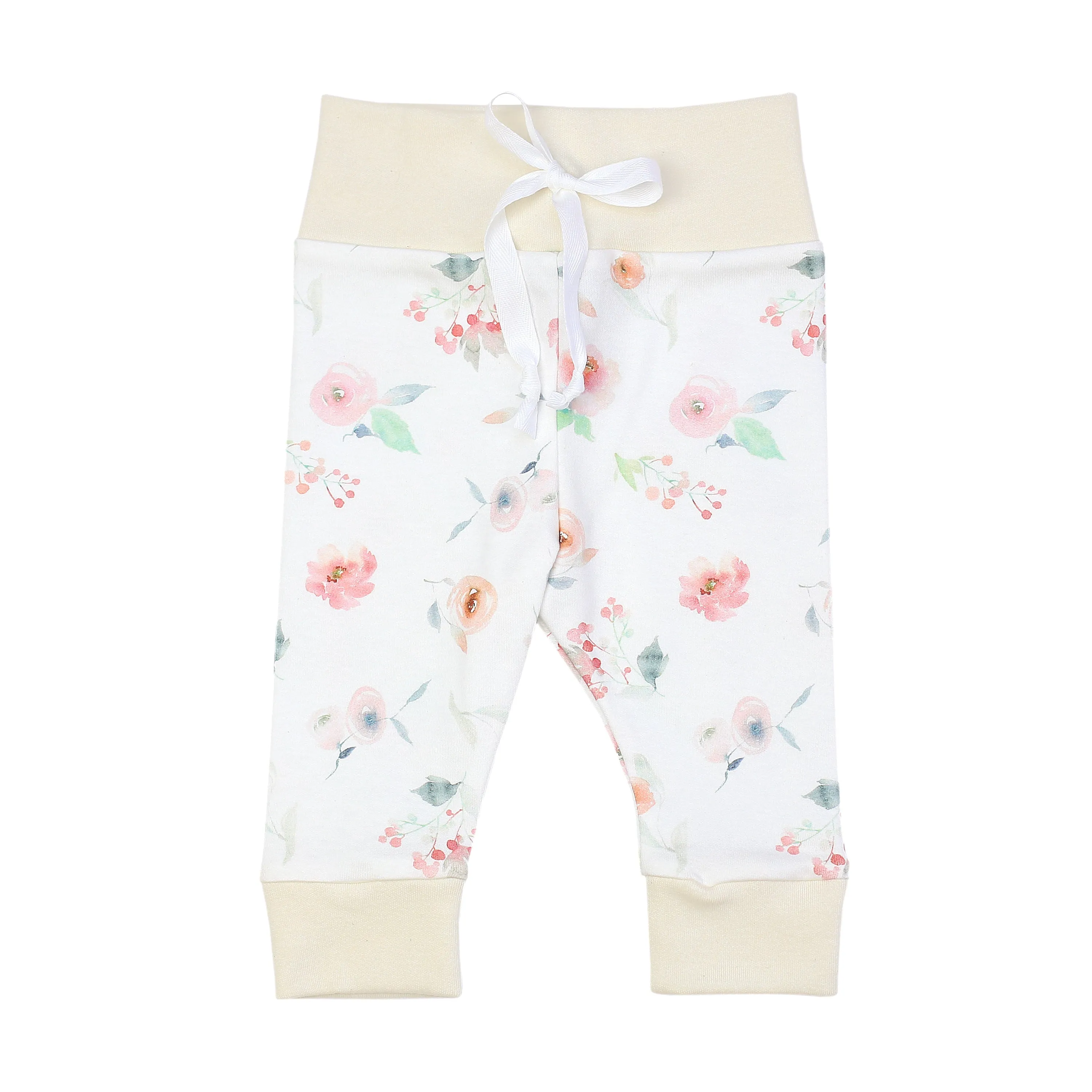 Watercolor Floral | Organic Baby Girl Set