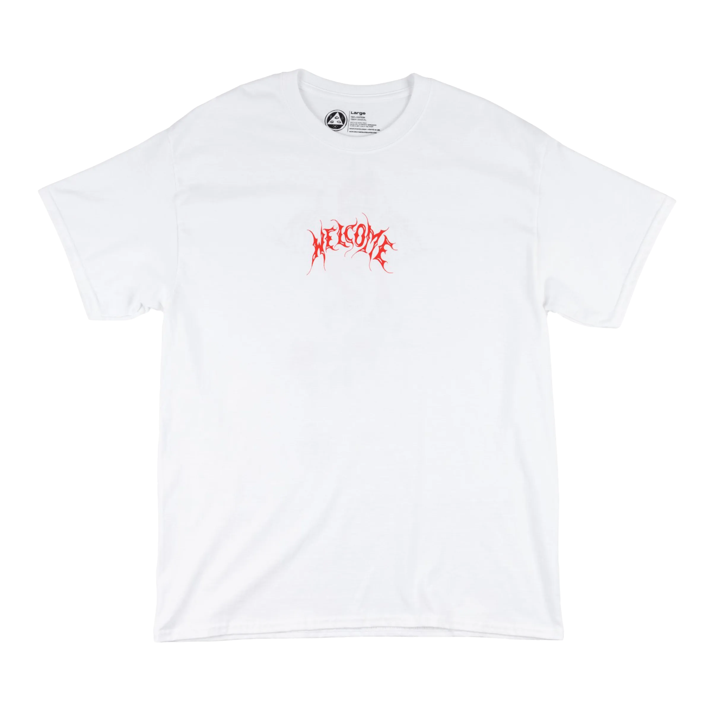 Welcome Angel Basic T-shirt White