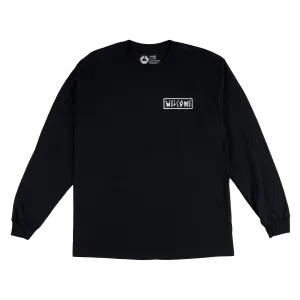 Welcome Latin Talisman Basic Longsleeve T-shirt Black/White