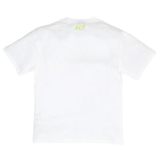 White Neon Lime Ol' Sumibu Tee