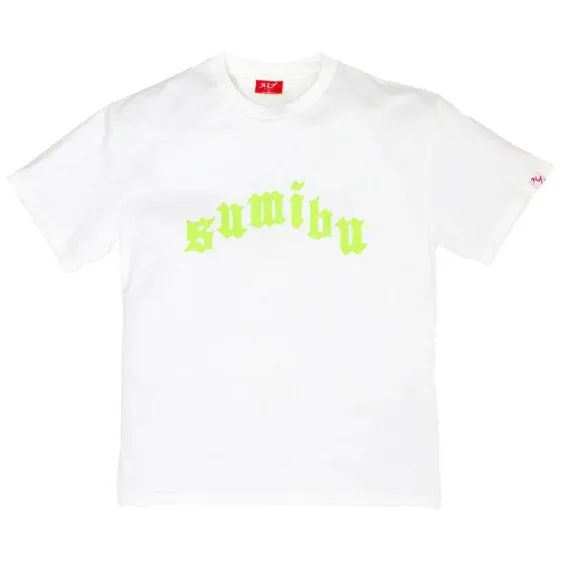White Neon Lime Ol' Sumibu Tee