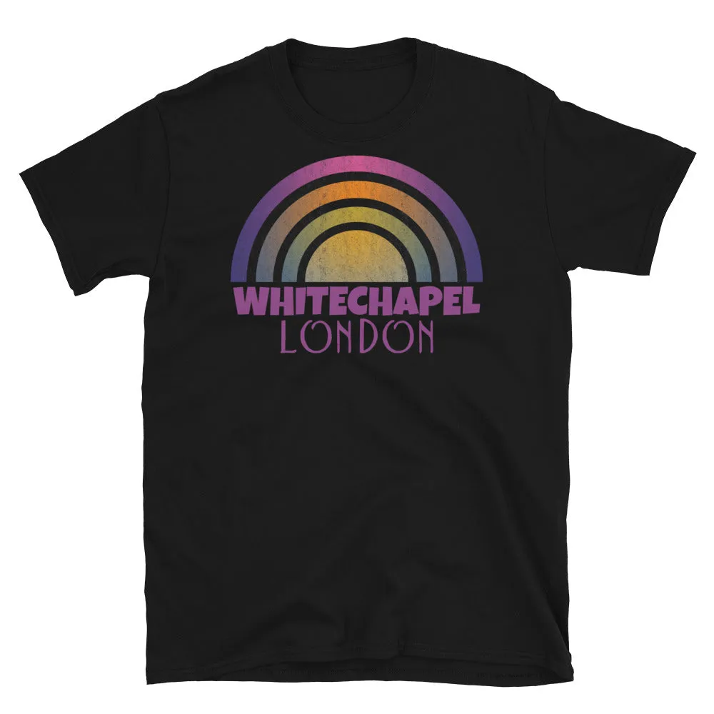 Whitechapel London Retrowave Graphic T-Shirt