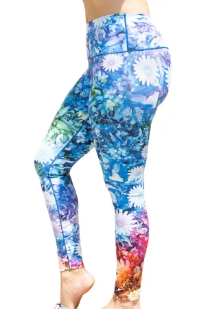 Wildflower Tie Dye Yoga Pants