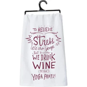WINE LOVERS DISH TOWEL