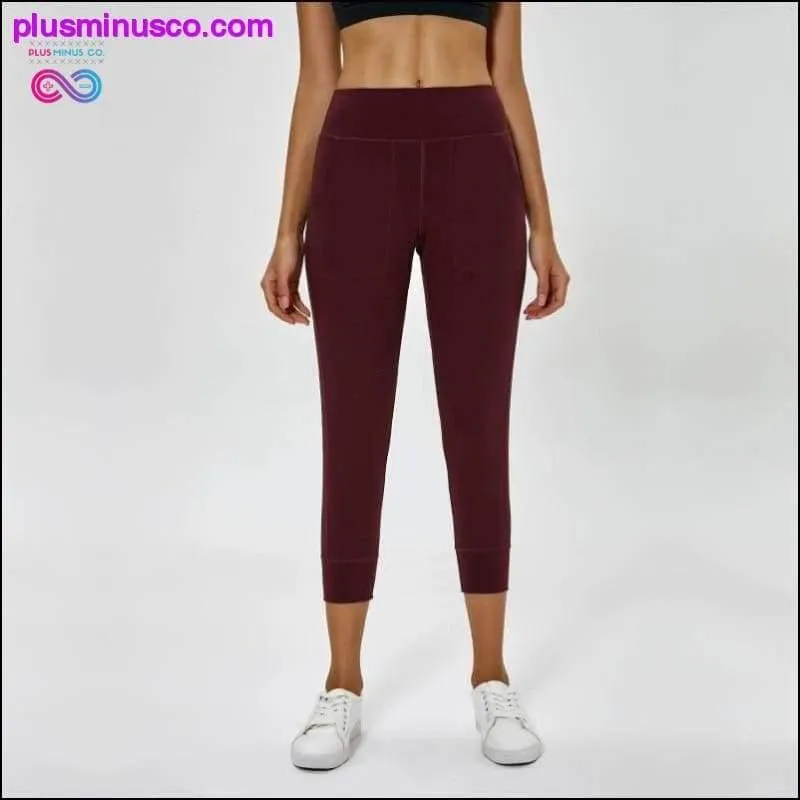 Women Side Pockets Naked Feeling Stretch Leggings