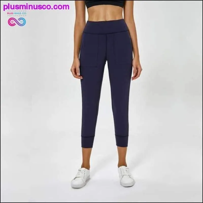 Women Side Pockets Naked Feeling Stretch Leggings