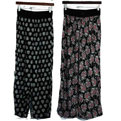 Womens Crotchet Waist Yoga Harem Pants Palazzo Lounge Ladies Trousers Yoga Loose