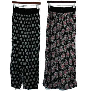 Womens Crotchet Waist Yoga Harem Pants Palazzo Lounge Ladies Trousers Yoga Loose