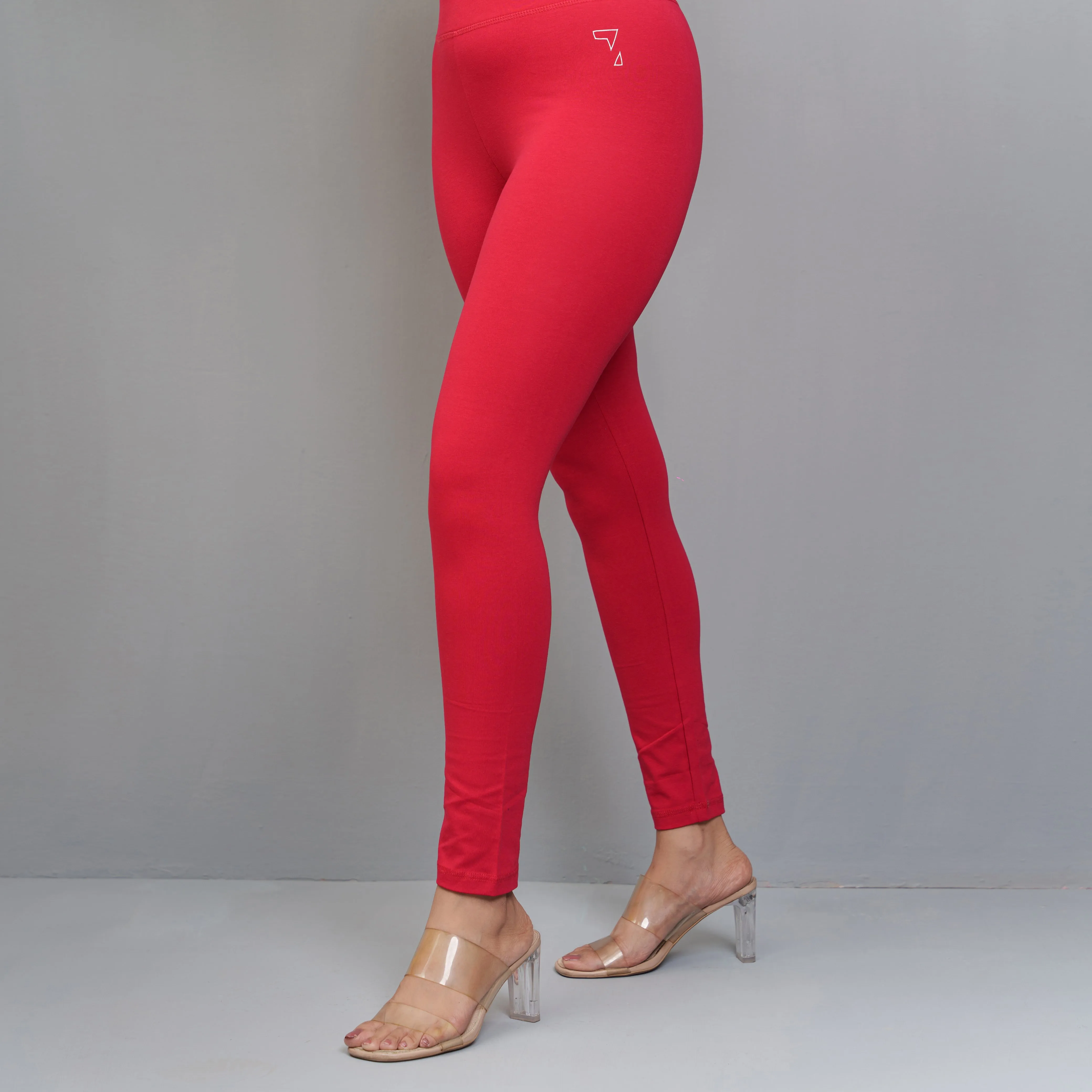 Womens  Red Leggings