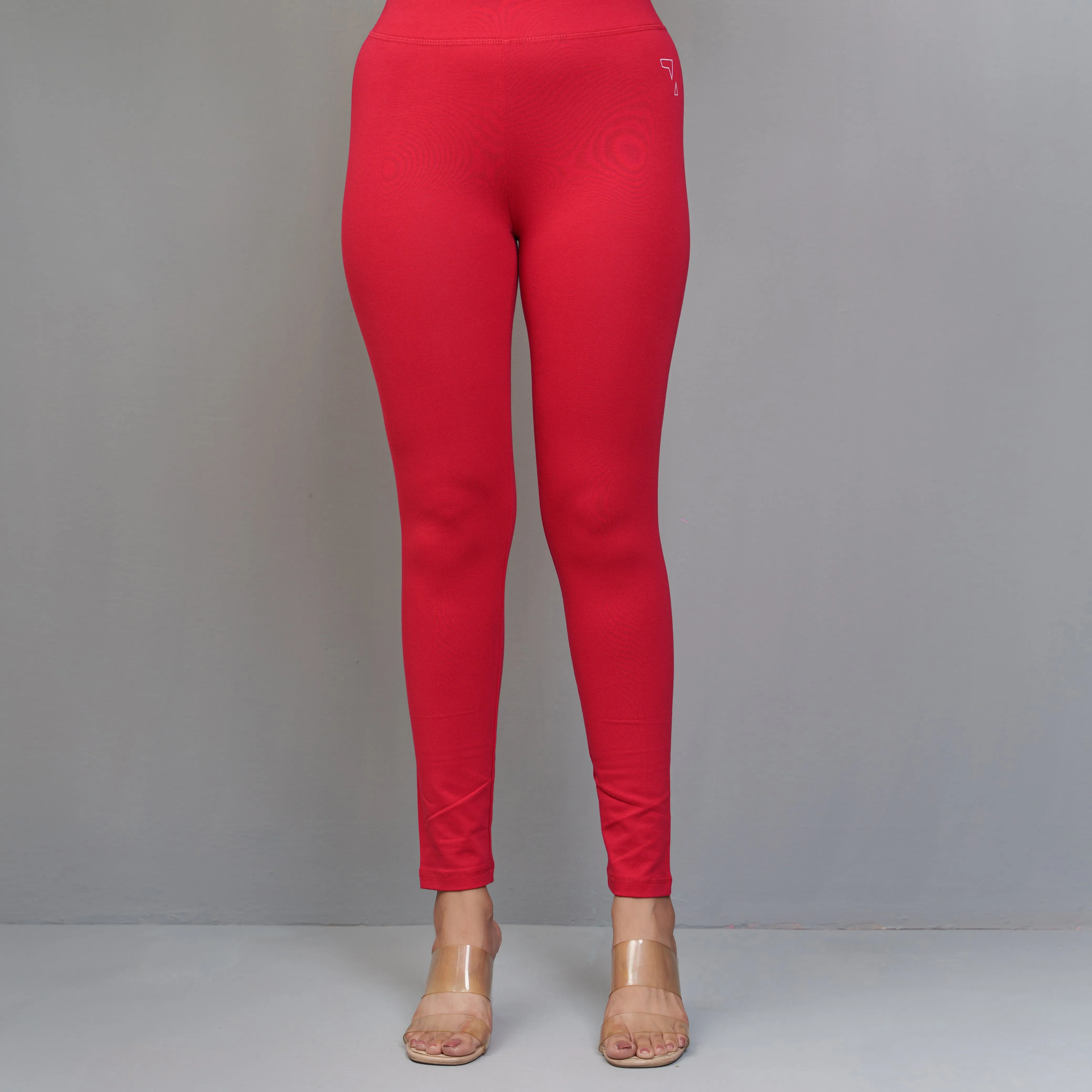 Womens  Red Leggings