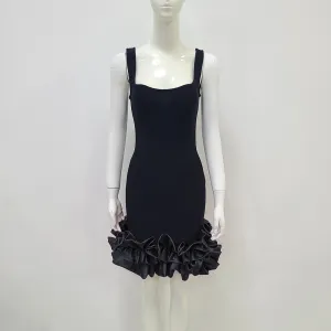 Women's Sexy Bodycon Bandage Mini Dress Sleeveless Tank Black/ Hot Pink/ White Chic Party / Clubwear / Stage Performance Dress