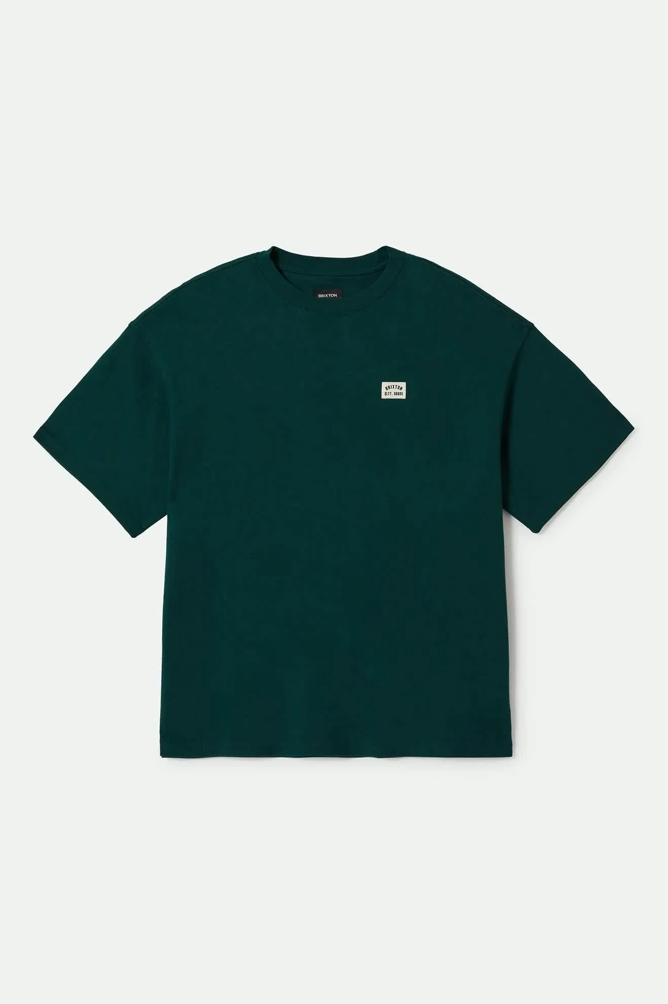 Woodburn Heavyweight Relaxed T-Shirt - Deep Emerald Classic Wash