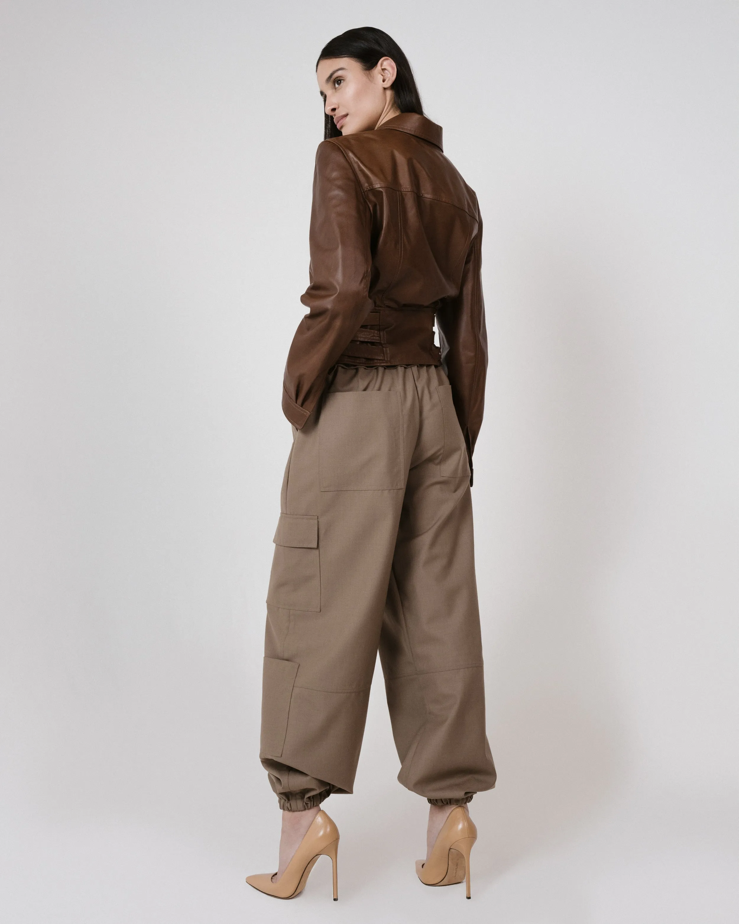 Wool Cargo Pants