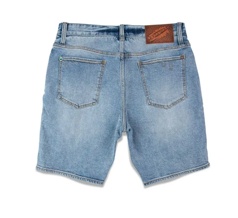 YELLOW JEAN SHORT