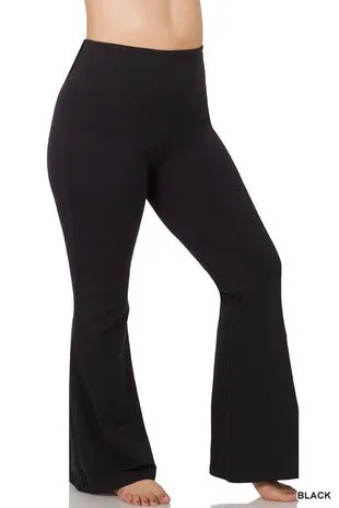 Yoga Flare Leg Pants- Plus