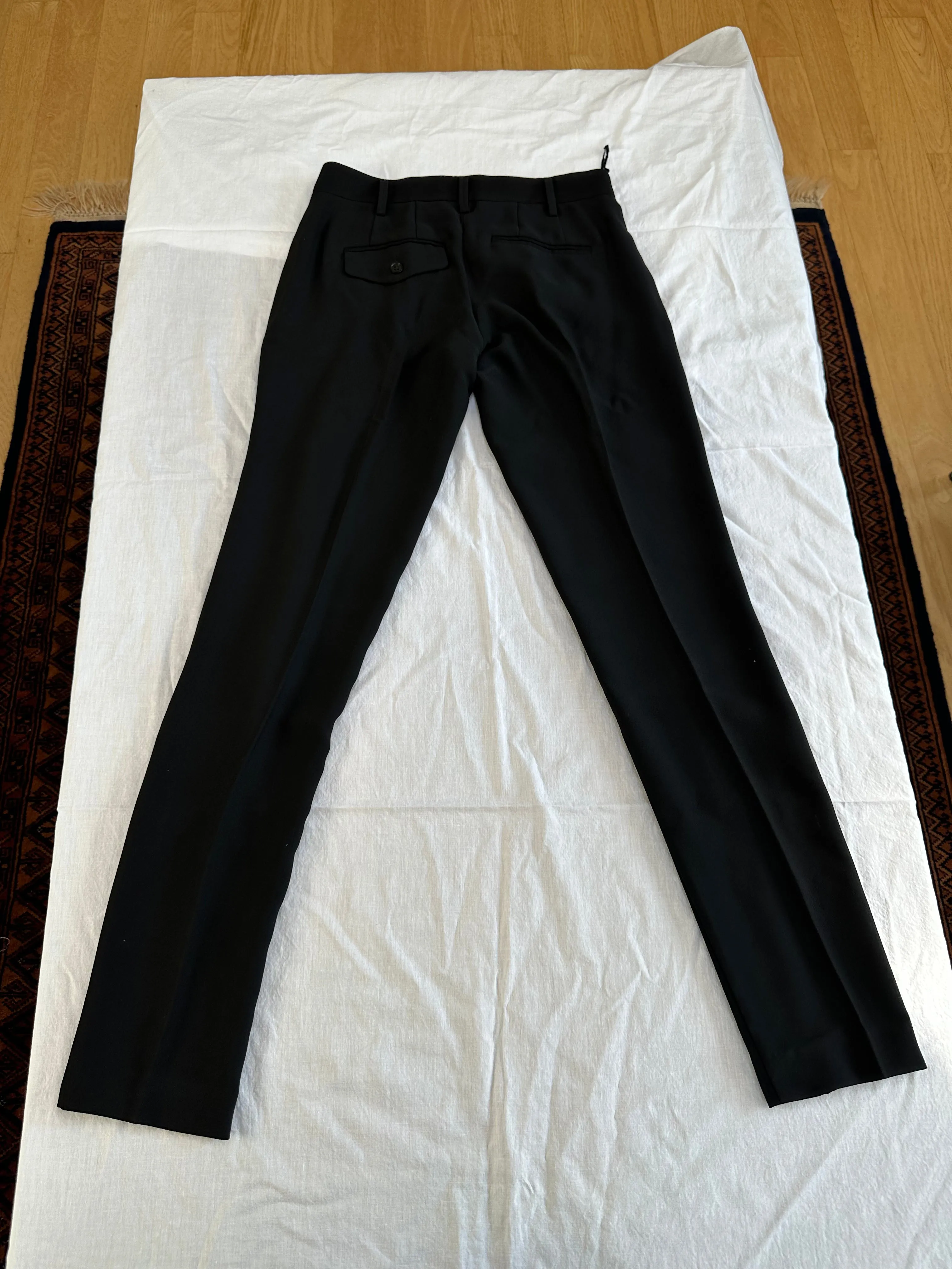 Zadig & Voltaire Prune Split Mid-Rise Woven Pants